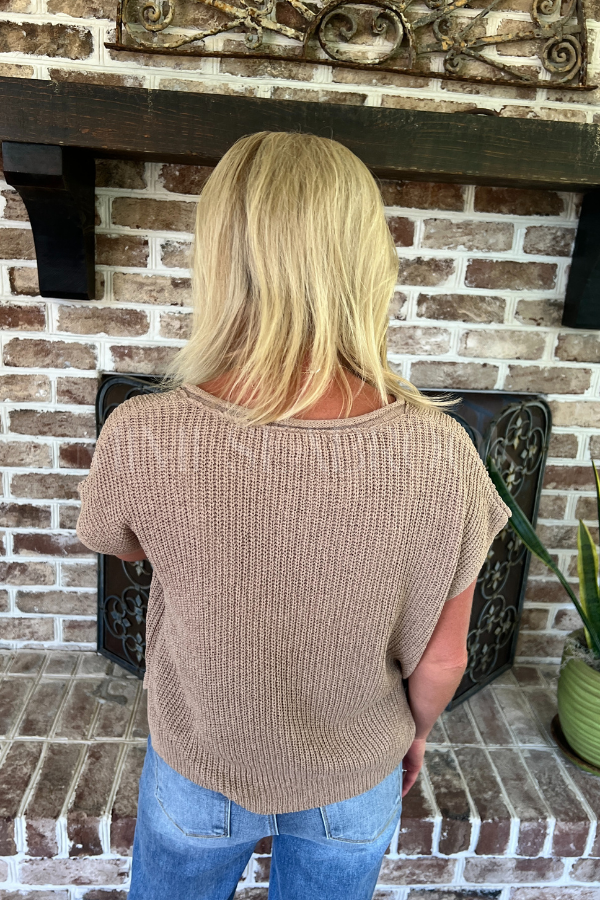 Monique sweater, tan