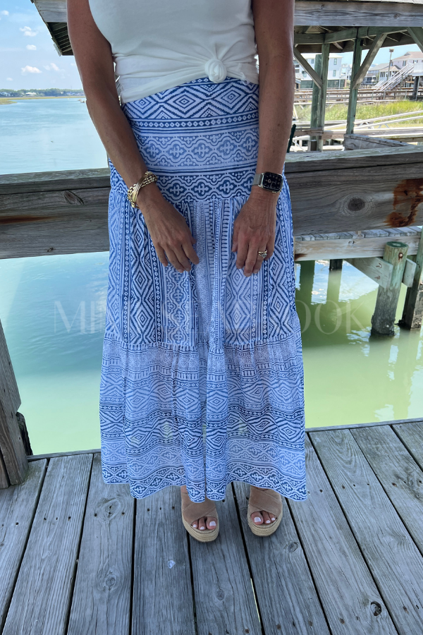 Murphy skirt, blue