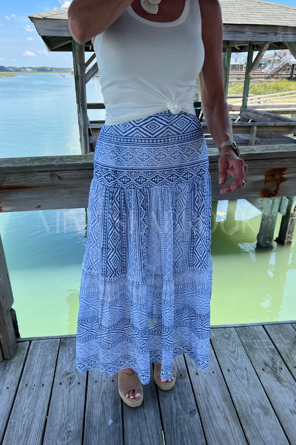 Murphy skirt, blue