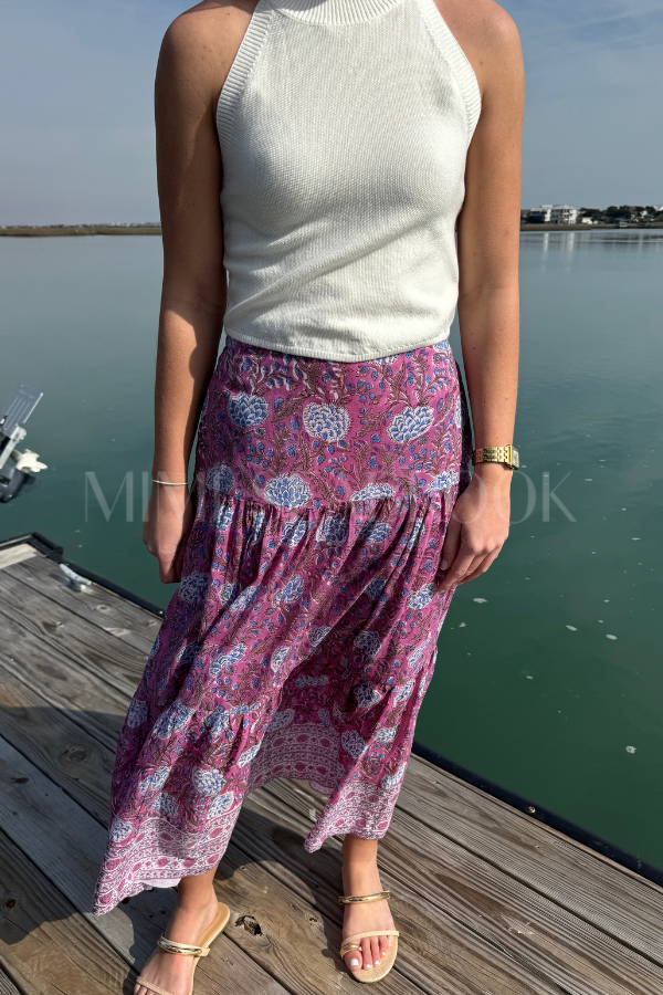 Murphy skirt, purple