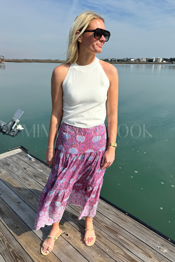 Murphy skirt, purple