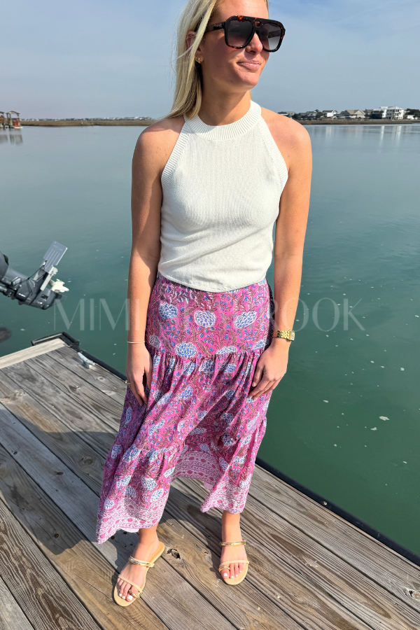 Murphy skirt, purple