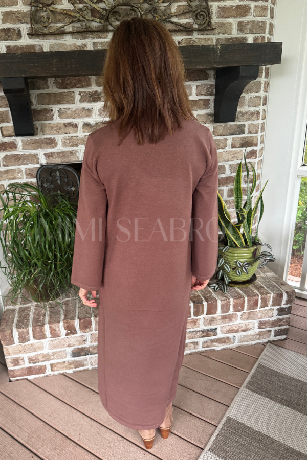 Murray Dress, coffee