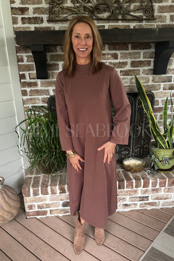 Murray Dress, coffee