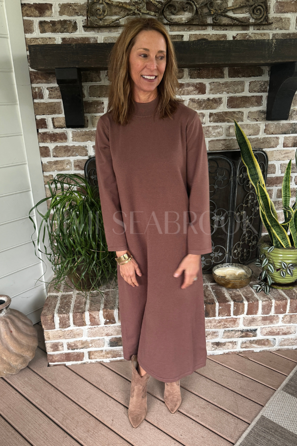 Murray Dress, coffee