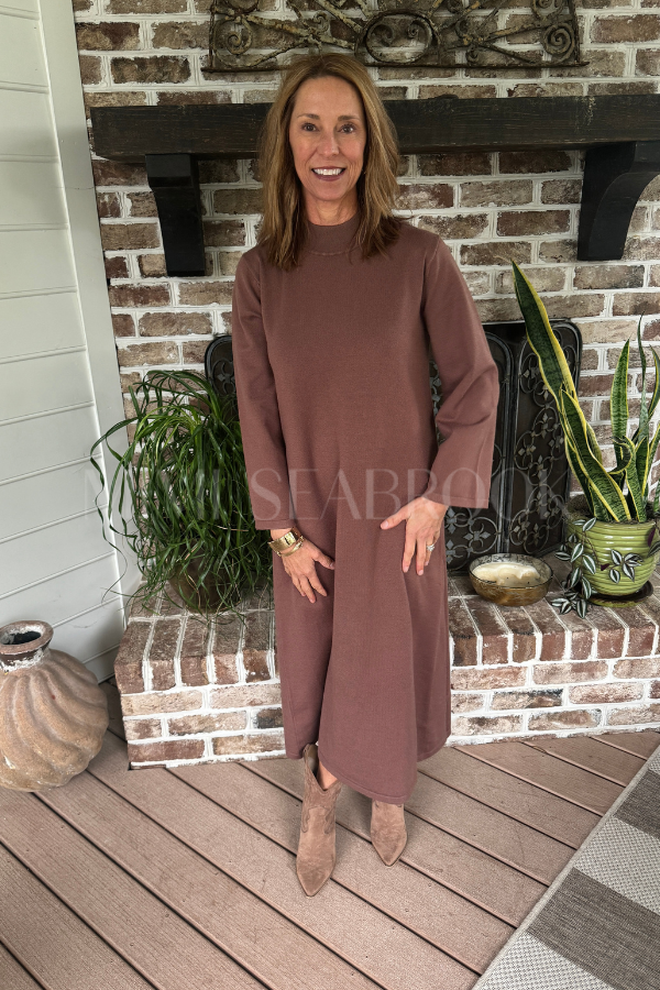 Murray Dress, coffee