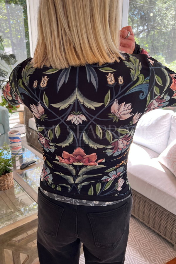 Natalia Jersey Blouse by Farm Rio