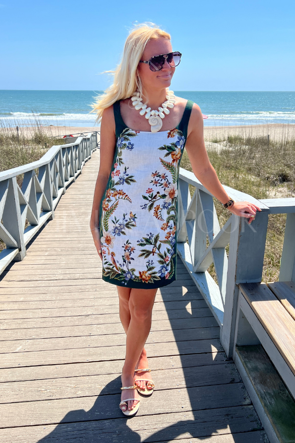 Nature Sand Mini Dress by Farm Rio