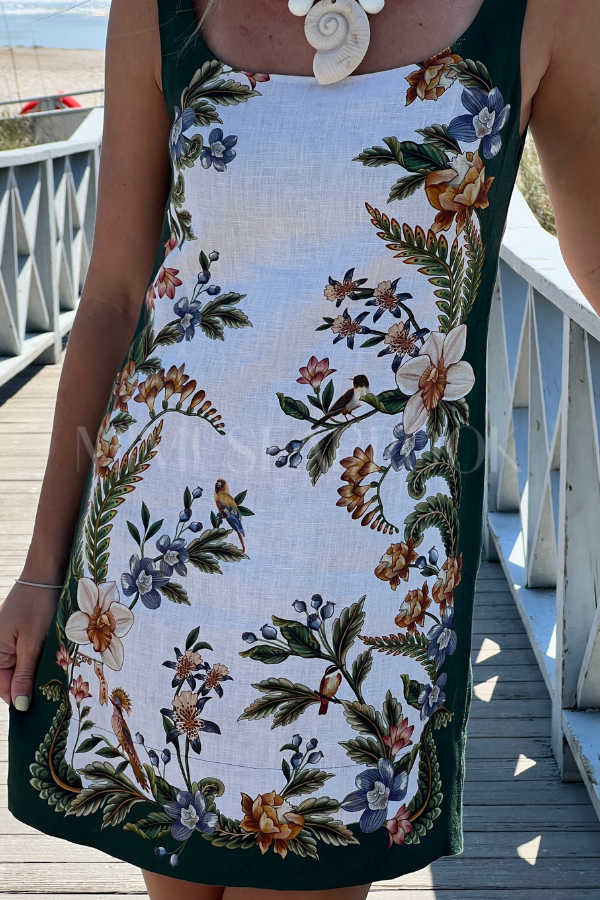 Nature Sand Mini Dress by Farm Rio