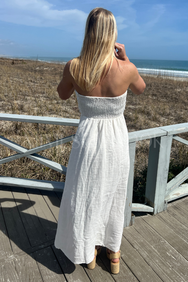 Neill dress, white