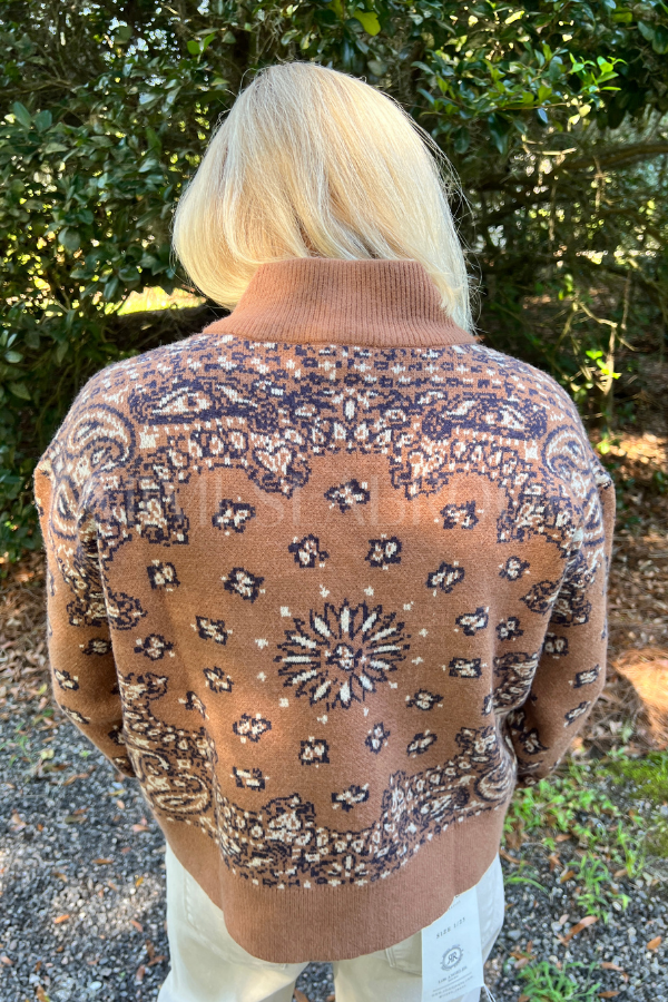 Newell sweater, caramel