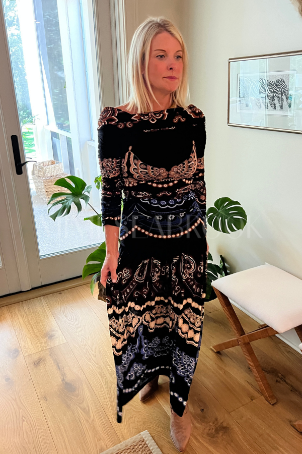 Nicole Strapless Maxi Dress by Farm Rio