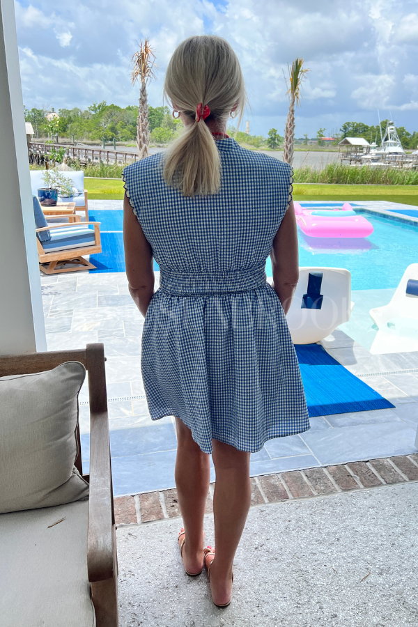 Oakley dress, blue