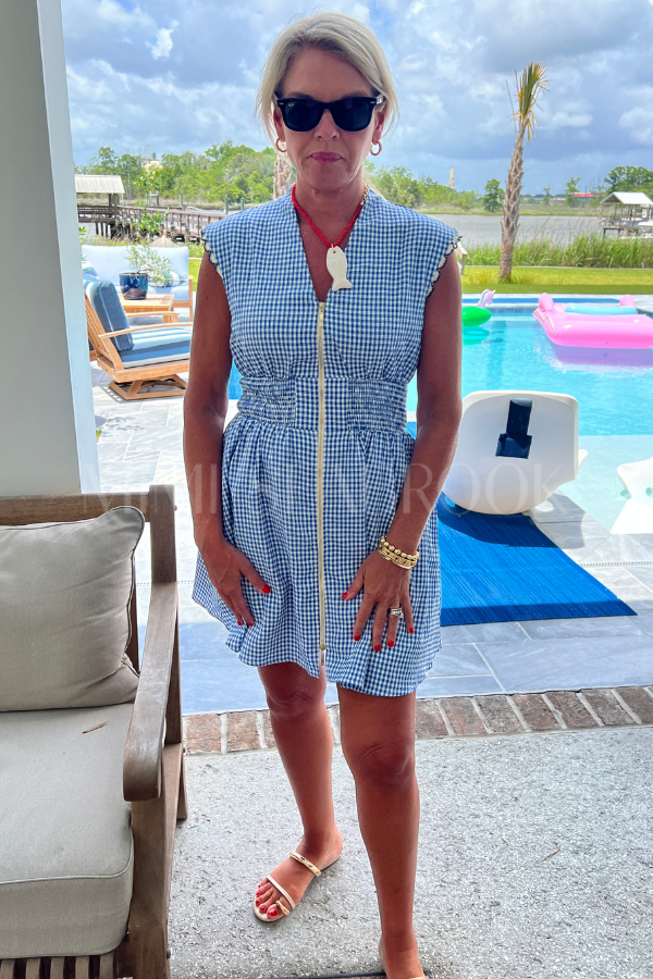 Oakley dress, blue