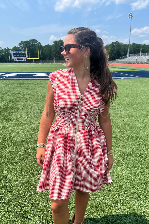 Oakley dress, red