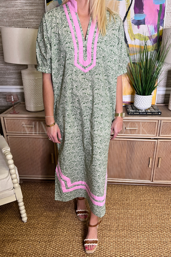 Orchard dress, green