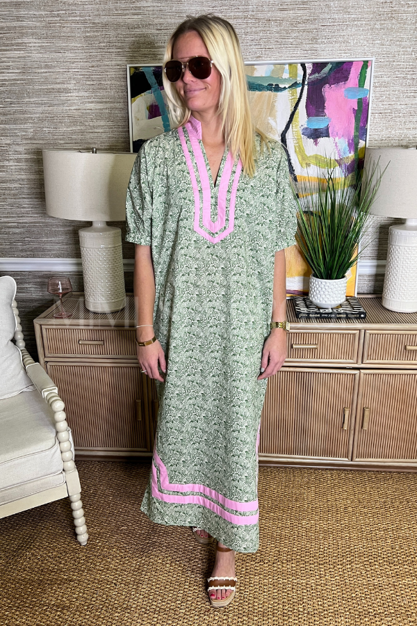 Orchard dress, green