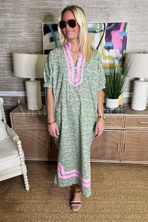 Orchard dress, green