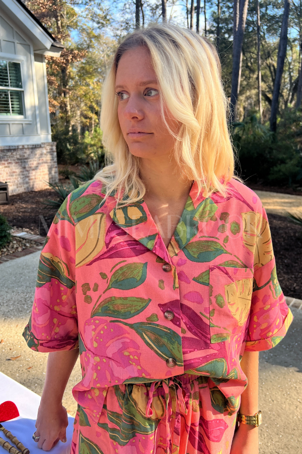 Padgett top & shorts set