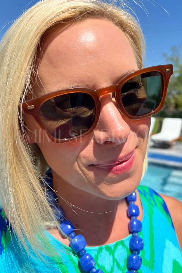 Palmer Sunglasses, orange/green by I-SEA