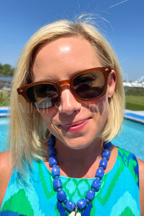 Palmer Sunglasses, orange/green by I-SEA