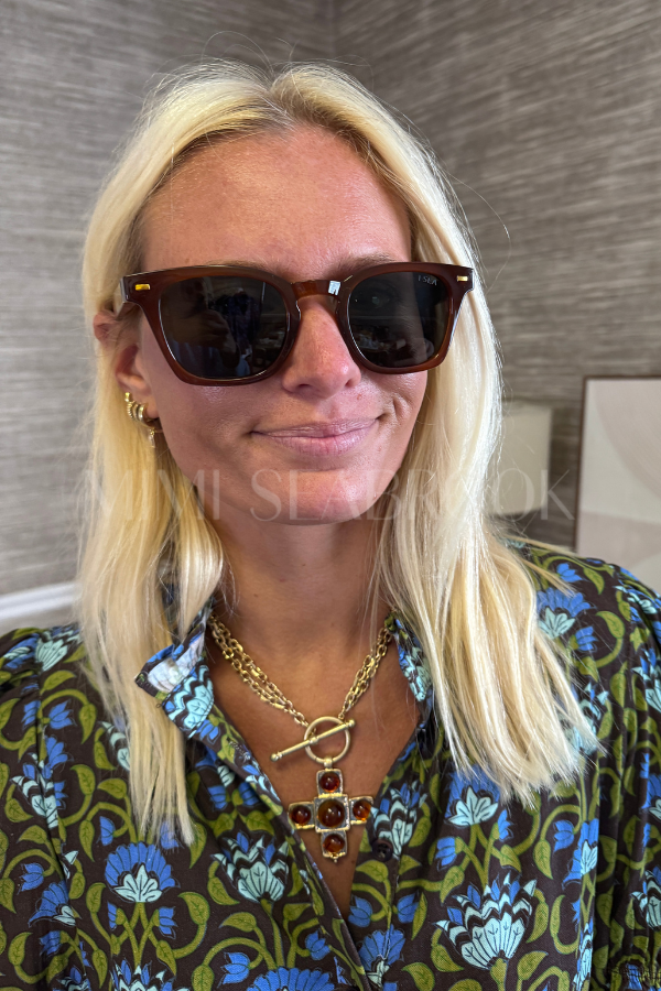 Palmer Sunglasses, orange/green by I-SEA
