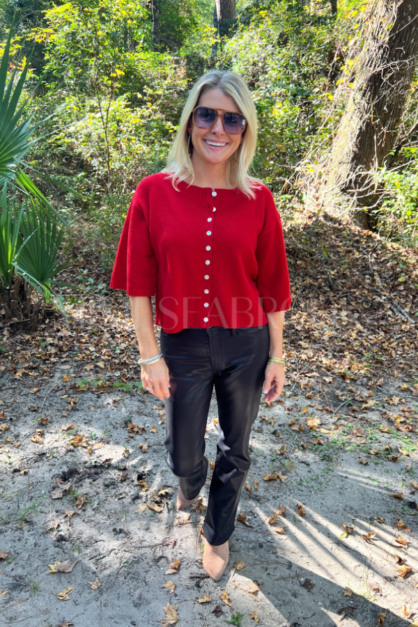 Paramount sweater, red