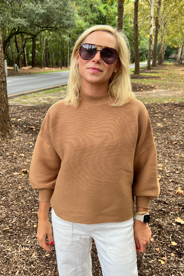 Parkerville sweater, camel