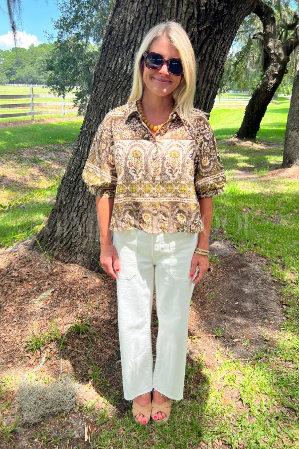 Parkman top, olive