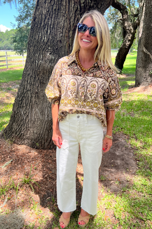 Parkman top, olive