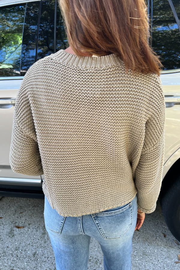 Paulina sweater, grey mocha