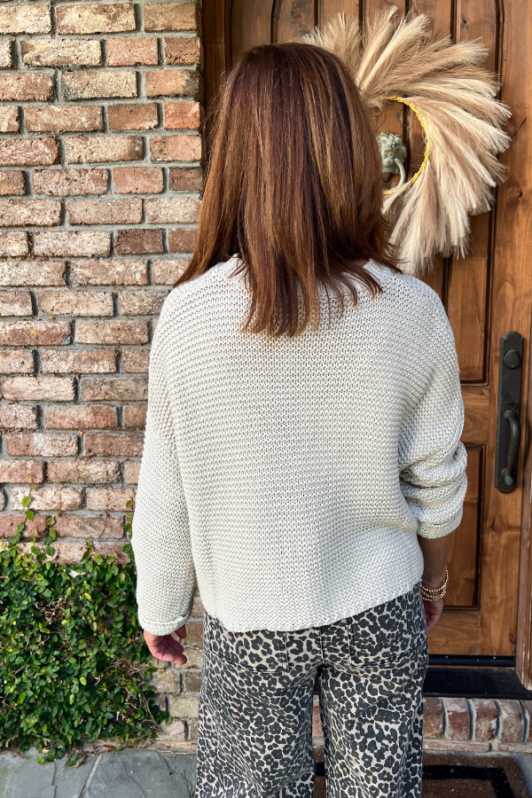 Paulina sweater, oatmeal