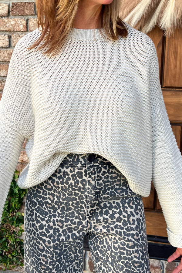 Paulina sweater, oatmeal