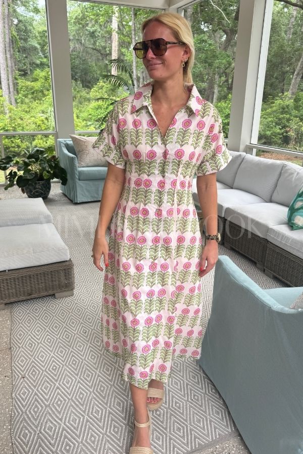 Peterson dress, pink
