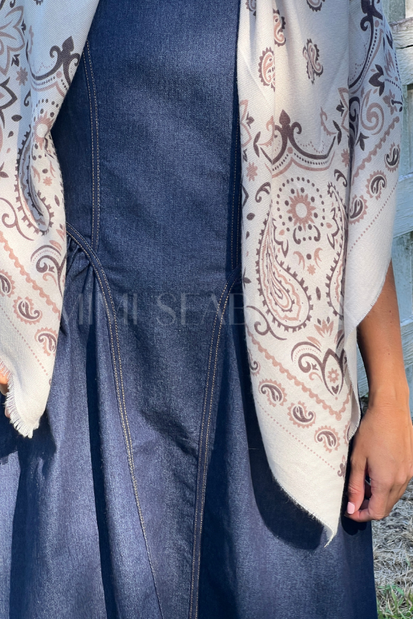 Porter denim dress