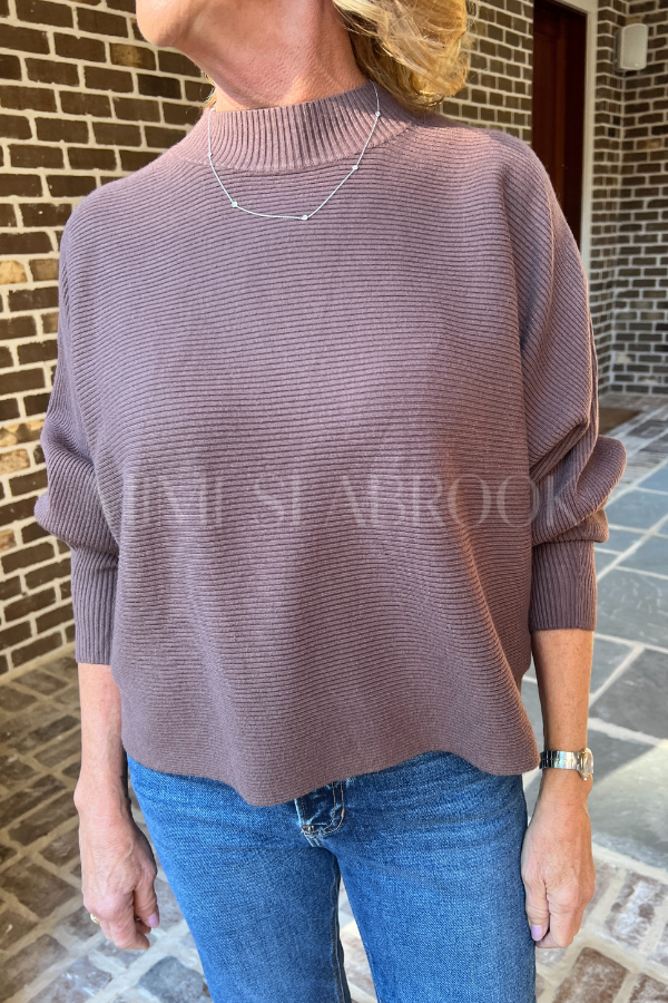 Raina sweater, espresso