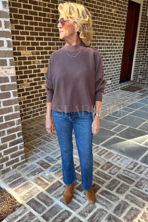 Raina sweater, espresso