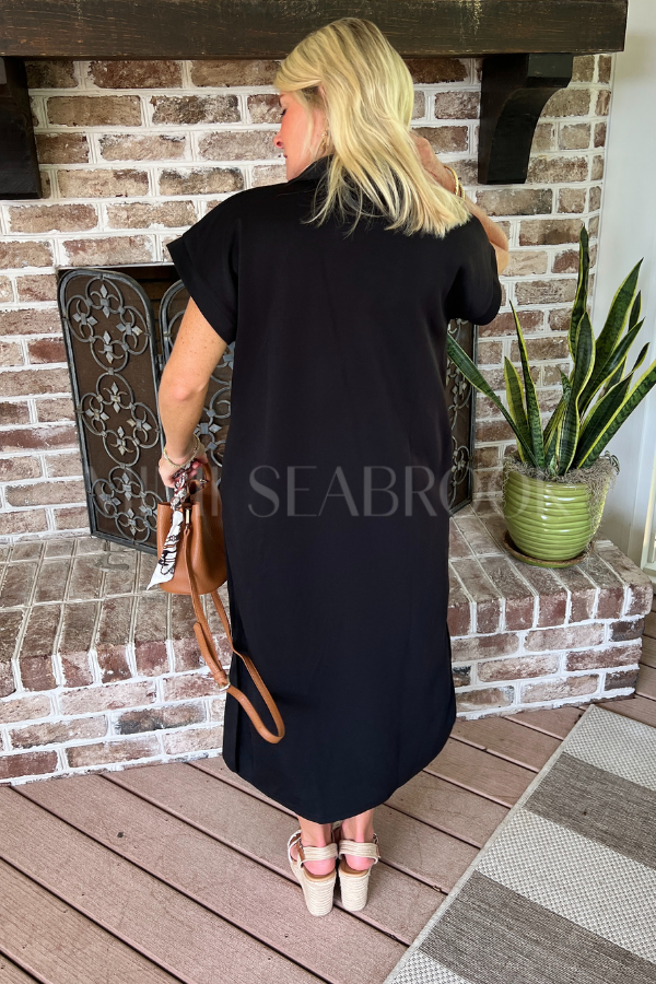 Reaves dress, black