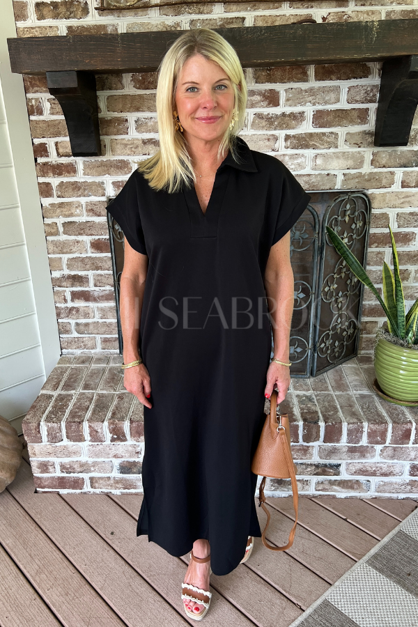 Reaves dress, black
