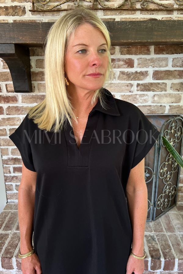 Reaves dress, black