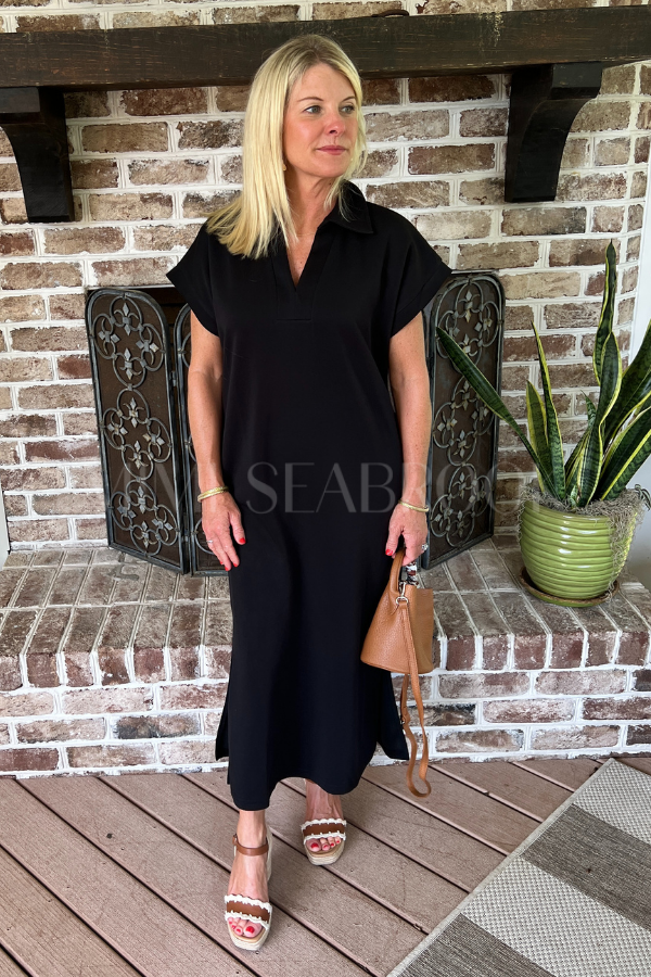Reaves dress, black