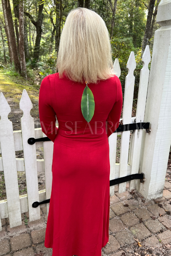 Red Flower Maxi Dress by Farm Rio