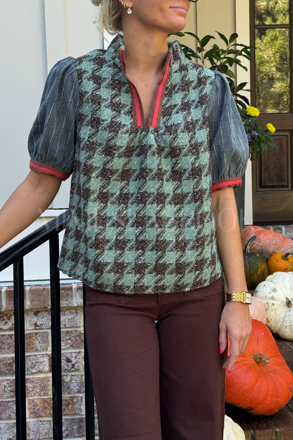 Retta top, sage