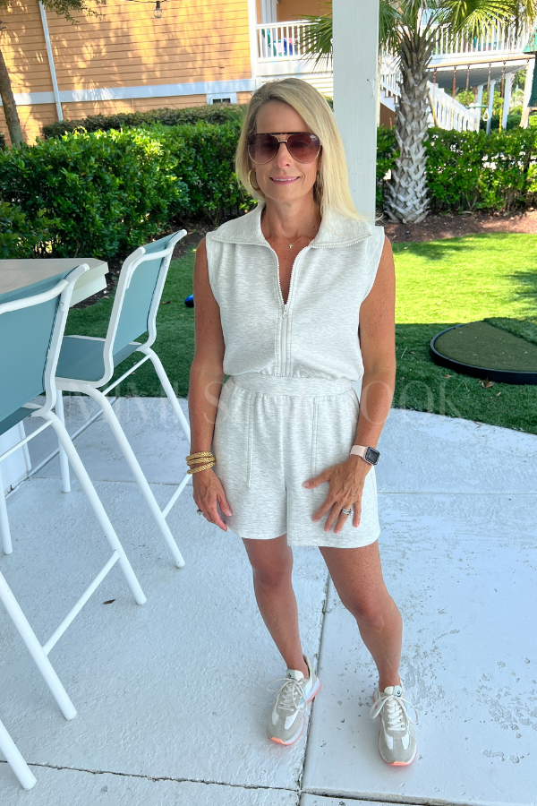 Rida romper, grey