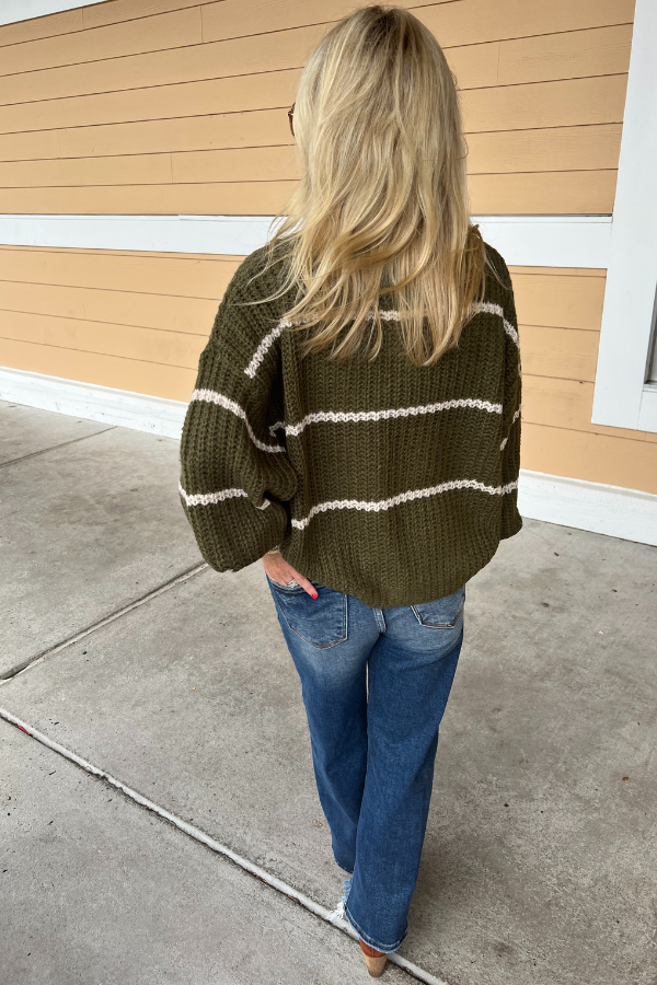 Rider sweater, olive