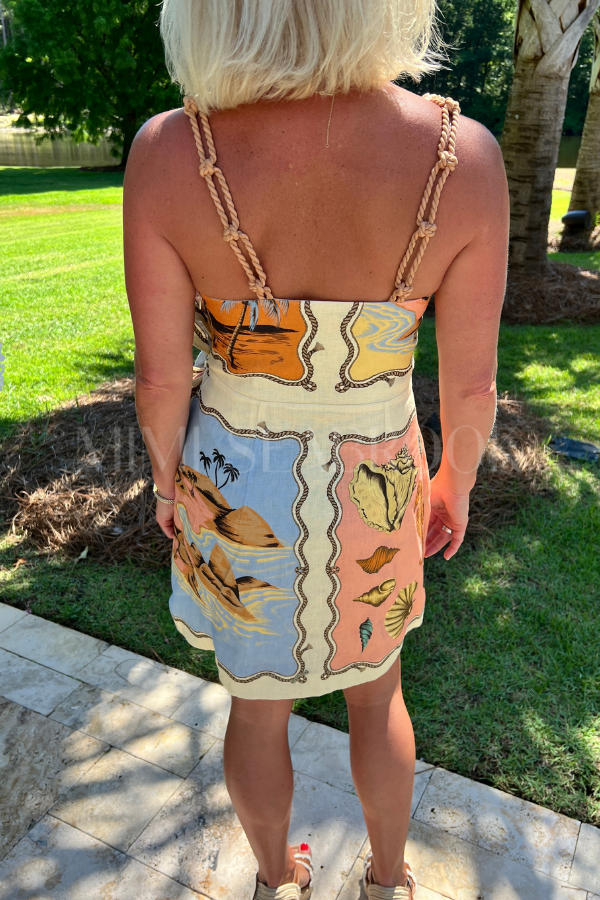 Rio Souvenir Mini Dress by Farm Rio