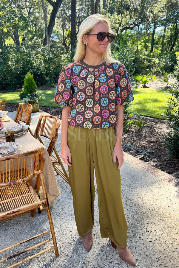 Fendler pants, avocado