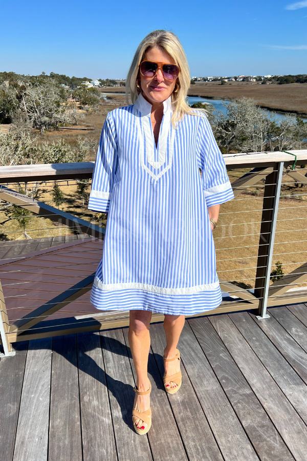 Risinger dress, light blue