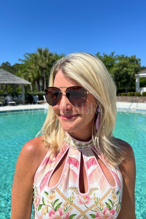 River Sunglasses, gold/brown by I-SEA