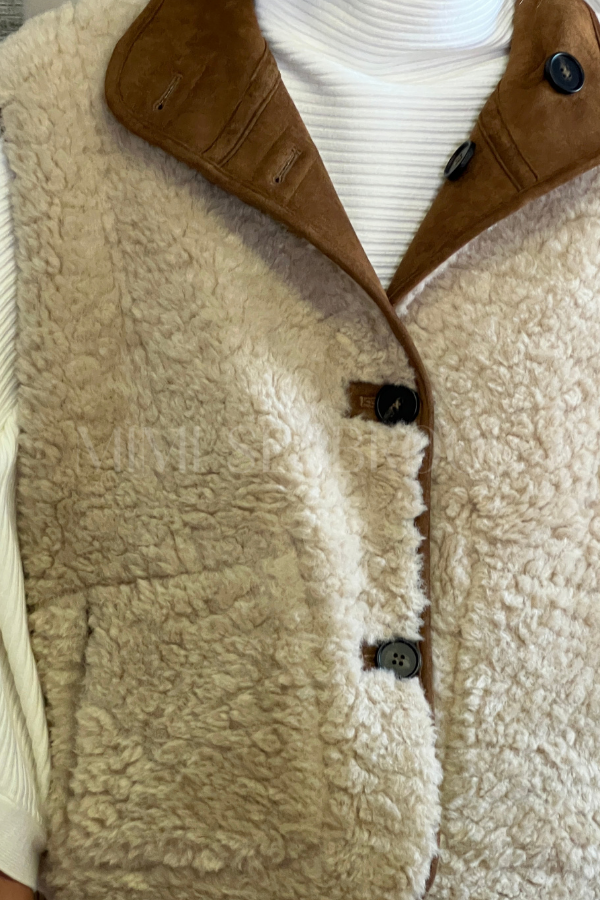 Robinson reversible vest jacket